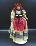 8 inch french doll red